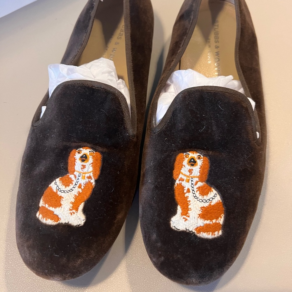 Stubbs & Wootton Cavalier King Charles Spaniel Staffordshire Dog Mules 9.5